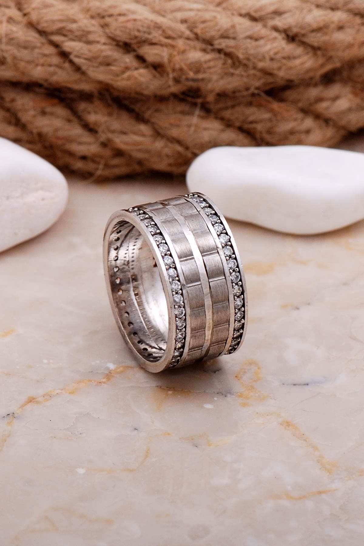 Handmade Designer Gemstone 925 Sterling Silver Ring for Women